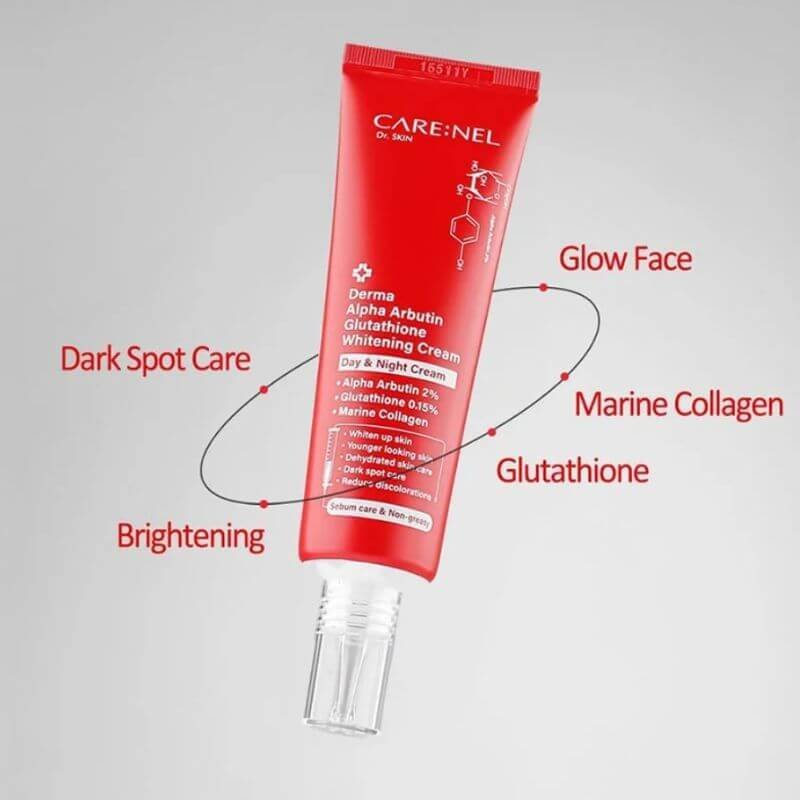CARE:NEL Derma Alpha Arbutin Glutathione Lightening Cream – 45ml CARE:NEL Derma Alpha Arbutin Glutathione Lightening Cream – 45ml - Image 2