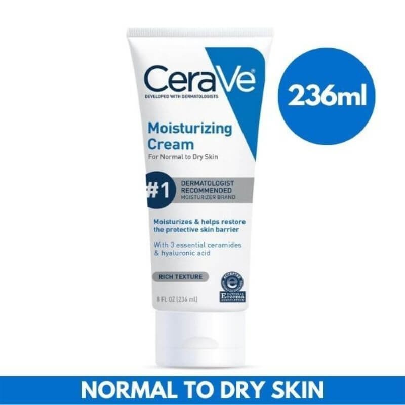 CeraVe Moisturizing Cream-236ml (Normal to Dry skin) CeraVe Moisturizing Cream-236ml (Normal to Dry skin)