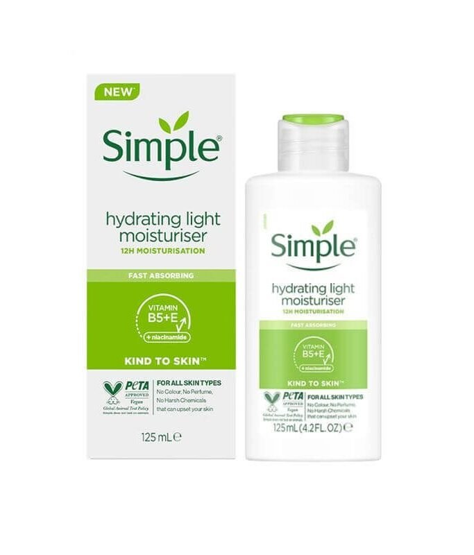Simple Kind to Skin Hydrating Light Moisturiser 125ml