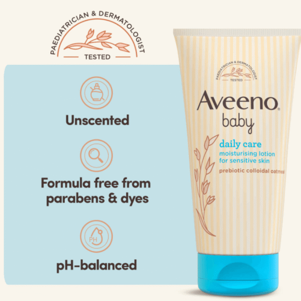 Aveeno baby daily care moisturising lotion 75ml - Image 3