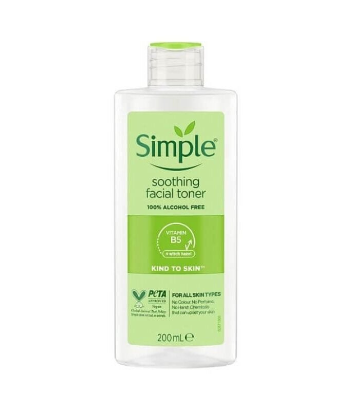 Simple Kind To Skin Soothing Facial Toner 200ml
