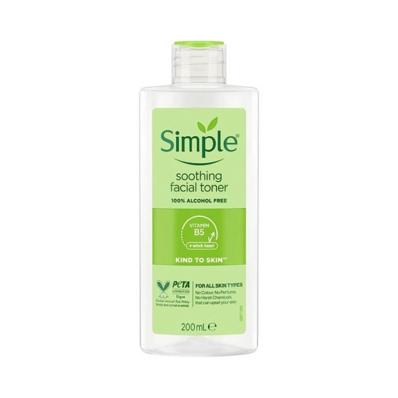 Simple Kind To Skin Soothing Facial Toner 200ml
