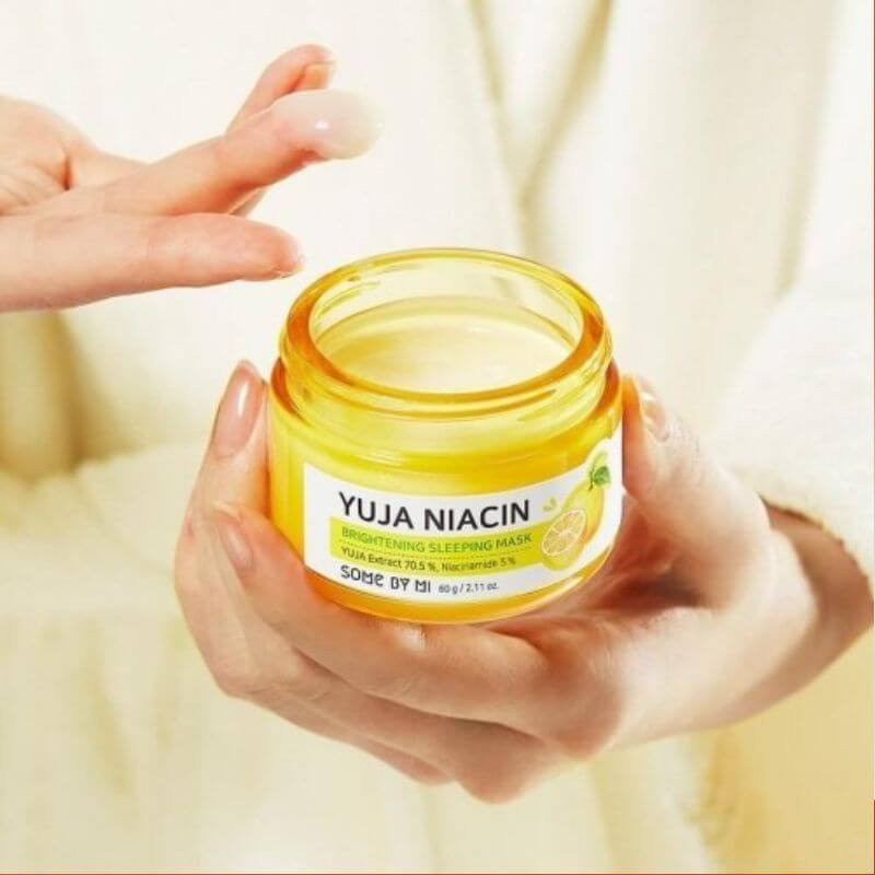 SOME BY MI Yuja Niacin Sleeping Mask 60g SOME BY MI Yuja Niacin Sleeping Mask 60g - Image 2