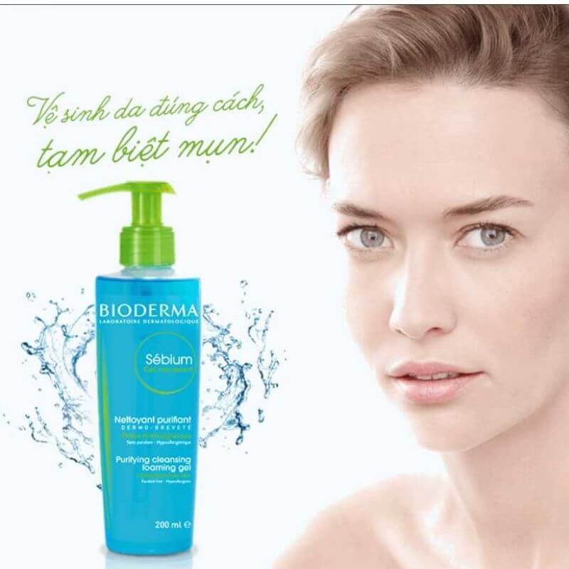 Bioderma Sébium Gel Moussant Purifying Foaming Gel 200ml Bioderma Sébium Gel Moussant Purifying Foaming Gel 200ml - Image 2