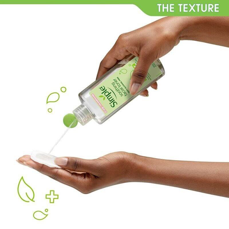 Simple Kind To Skin Soothing Facial Toner 200ml Simple Kind To Skin Soothing Facial Toner 200ml - Image 3