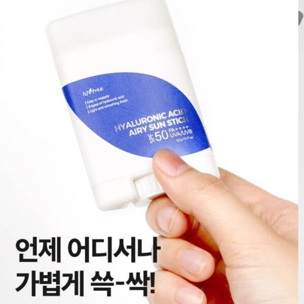 Isntree Hyaluronic Acid Airy Sun Stick 22g - Image 3