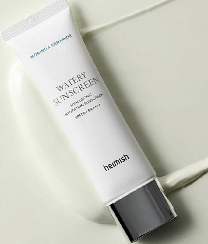 Heimish Moringa Ceramide Hyaluronic Acid Hydrating Watery Sunscreen 50ml