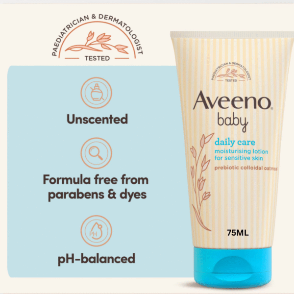 Aveeno baby daily care moisturising lotion 75ml