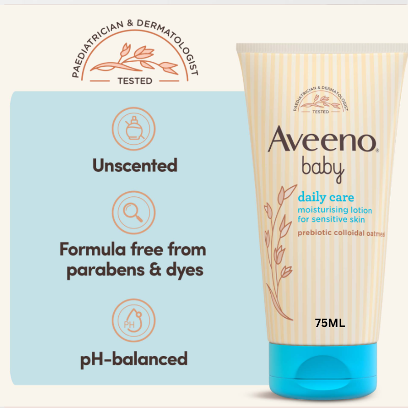Aveeno baby daily care moisturising lotion 75ml