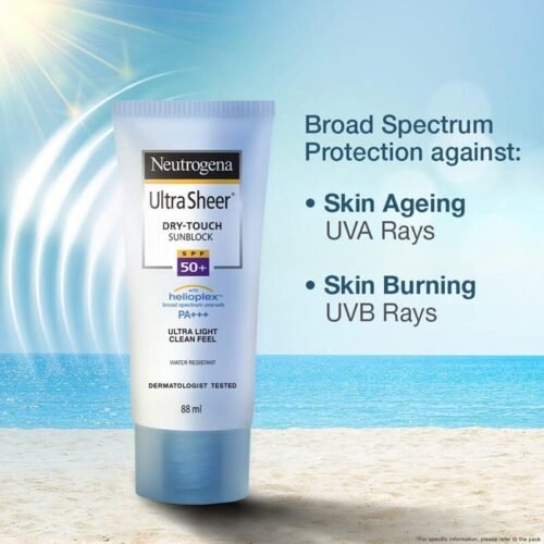 Neutrogena Ultra Sheer Dry-Touch Sunblock SPF50+ 88ml