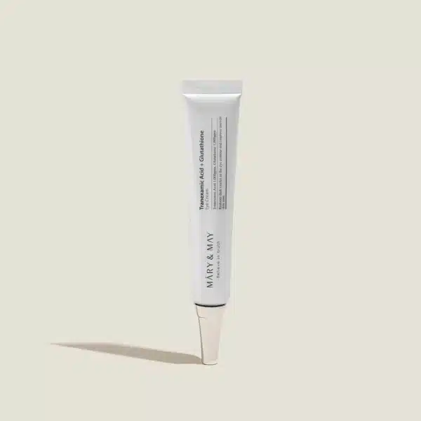 Mary & May brightening eye cream tube