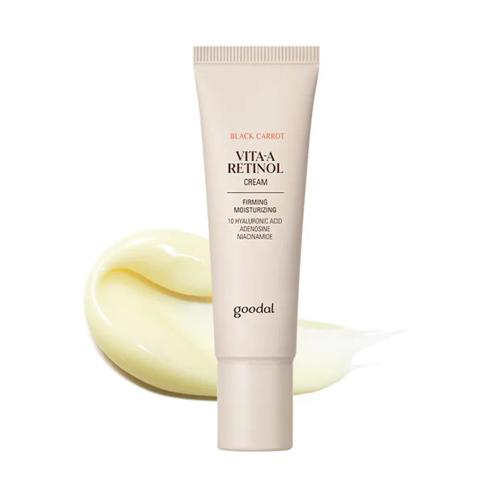Goodal Black Carrot Vita A Retinol Firming Cream 50ml Goodal black carrot retinol cream tube