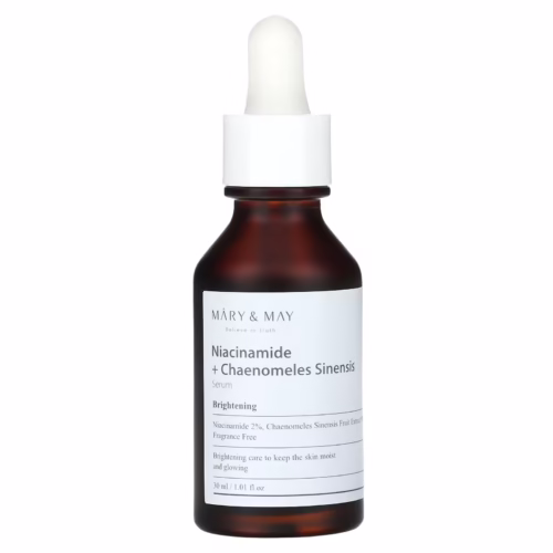 Mary & May niacinamide brightening serum bottle