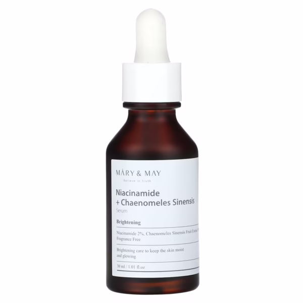 Mary & May niacinamide brightening serum bottle