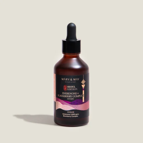 Mary&May idebenone serum bottle