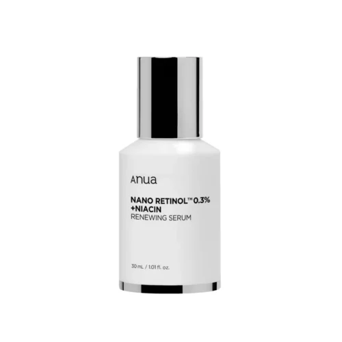 Anua nano retinol serum bottle