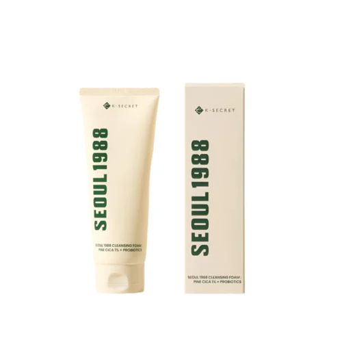 K-Secret foam cleanser with pine cica and probiotics