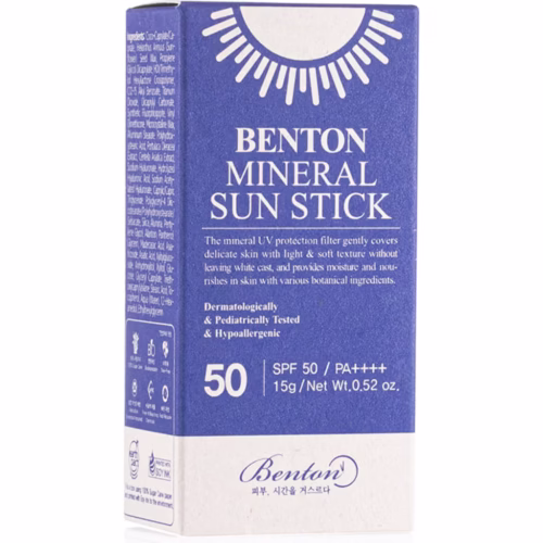 Benton mineral sunscreen stick SPF50+ PA++++