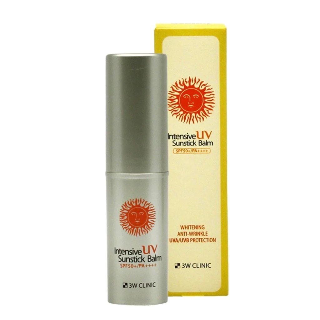 3W Clinic Intensive UV Sunstick Balm SPF 50+PA ++++ 10g 3W Clinic sunstick balm SPF 50+ PA++++