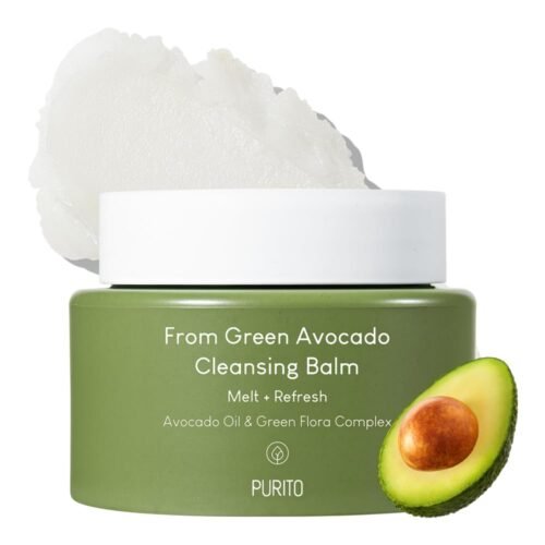 Purito avocado cleansing balm jar