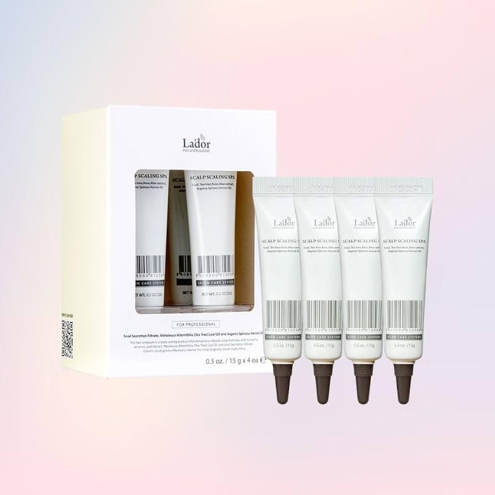 Lador Scalp Scaling Spa 15g 4pcs Combo Lador scalp scrub sachets combo