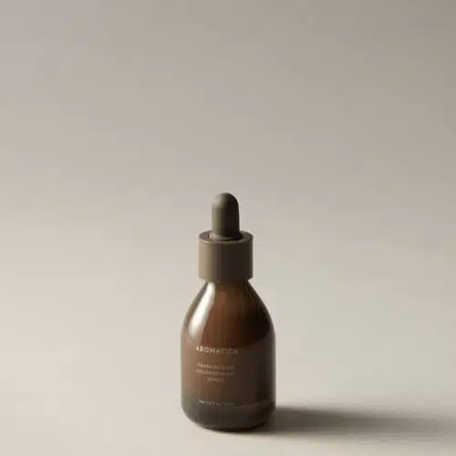Aromatica frankincense anti-aging serum bottle
