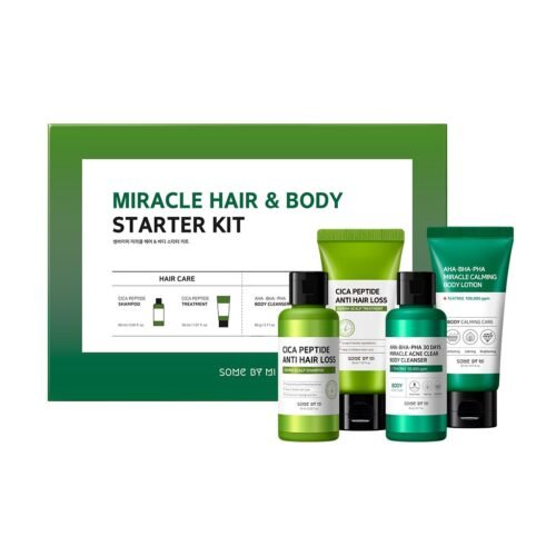 Some By Mi hair and body care kit