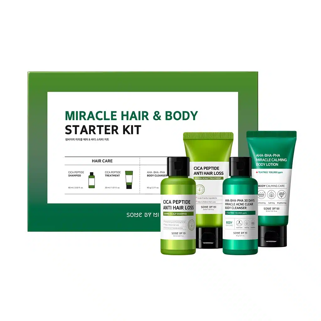 Some By Mi Miracle Hair & Body Starter Kit Some By Mi hair and body care kit