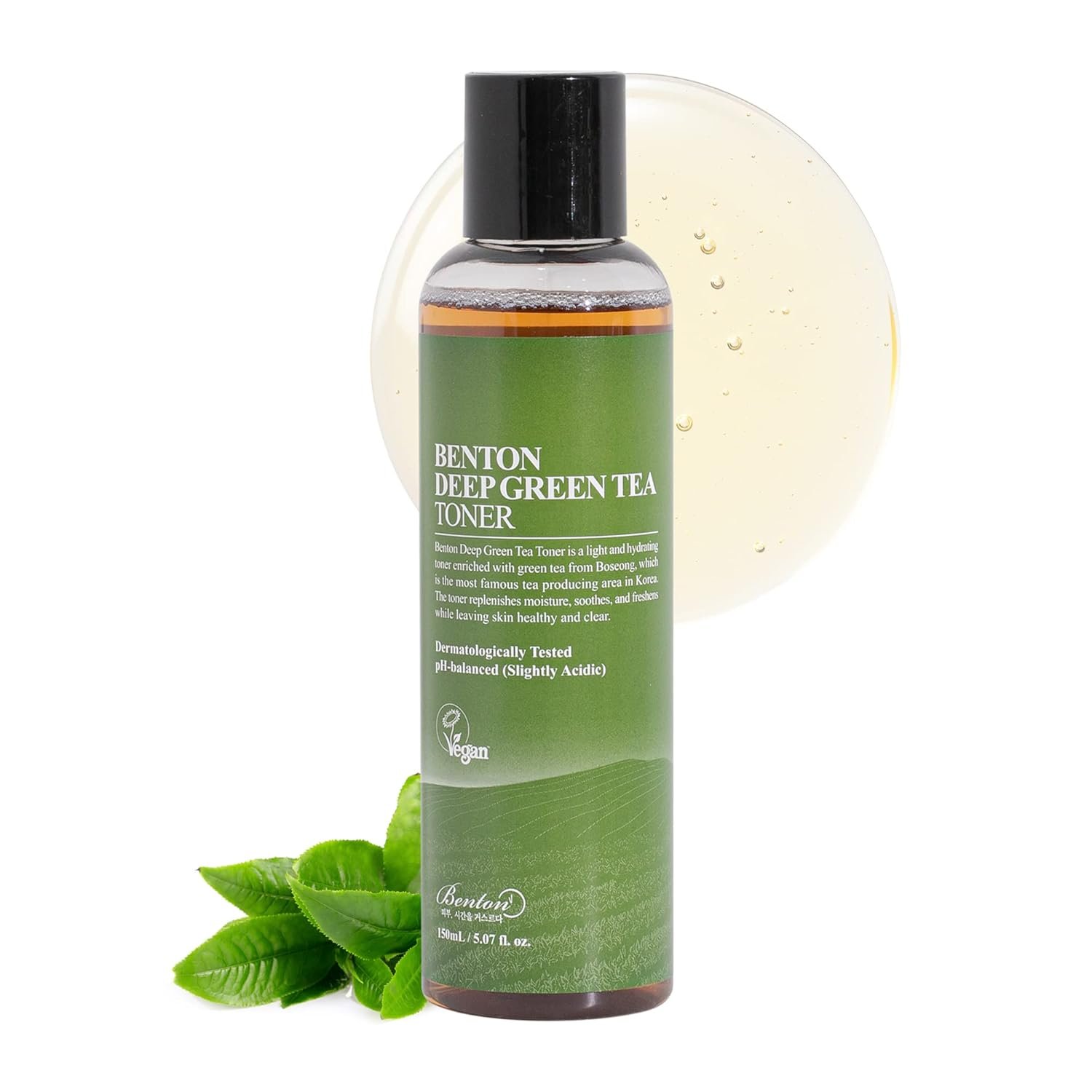 Benton Deep Green Tea Toner 150ml Benton Green Tea Toner bottle