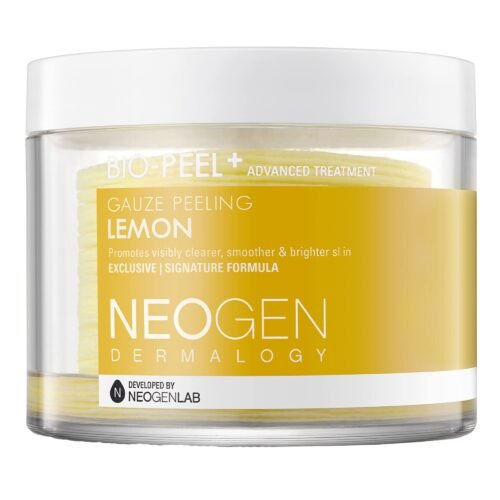 Neogen lemon exfoliating pad jar
