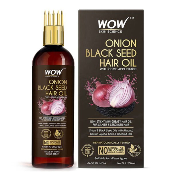 WOW onion hair oil bottle