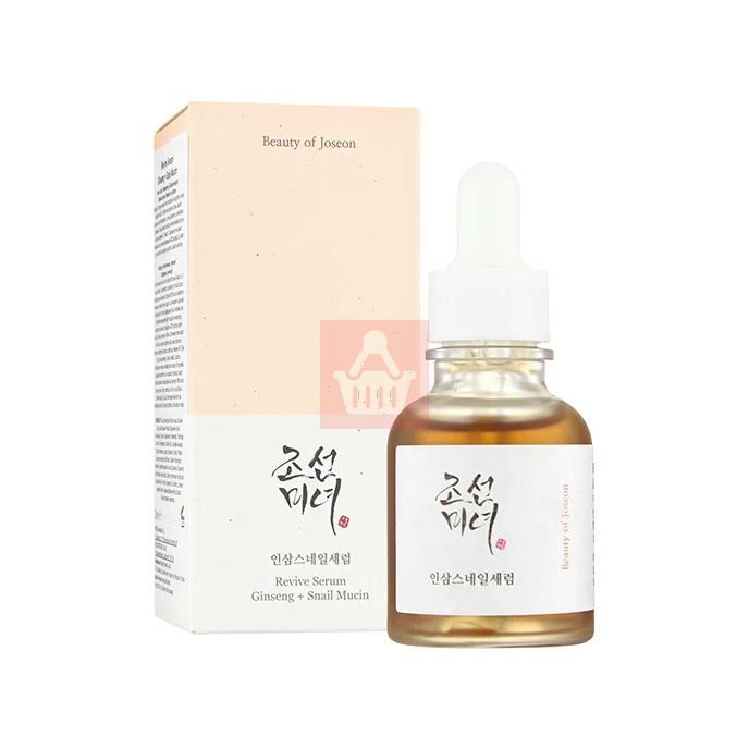 Beauty of Joseon Revive Serum: Ginseng + Snail Mucin 30ml Beauty of Joseon Ginseng Snail Serum bottle