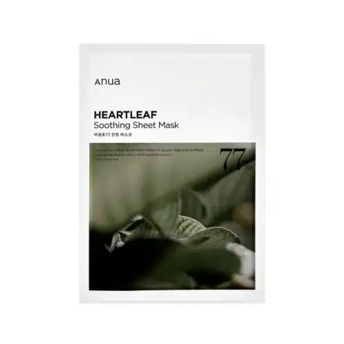 Anua heartleaf sheet mask sachet