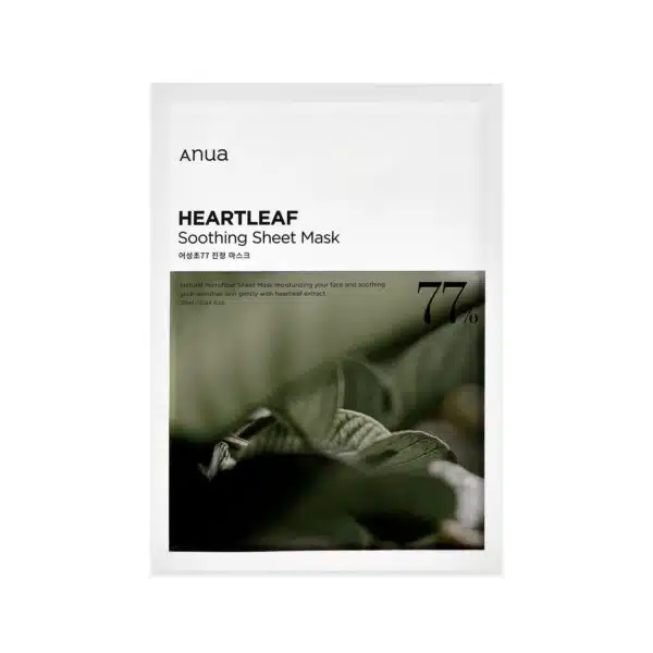 Anua heartleaf sheet mask sachet