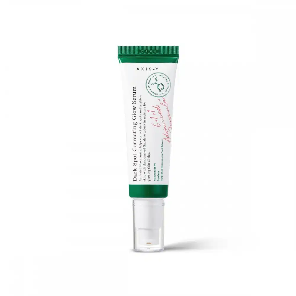 Axis Y Dark Spot Correcting Glow Serum 5ml AXIS-Y mini glow serum tube