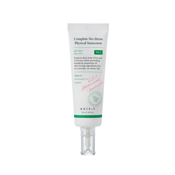 AXIS-Y No-Stress Sunscreen tube