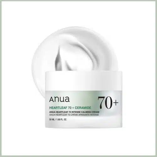 Anua heartleaf soothing cream jar
