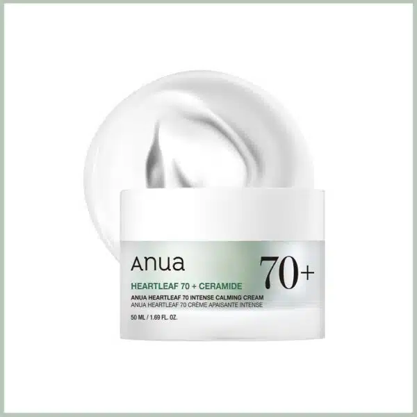 Anua heartleaf soothing cream jar