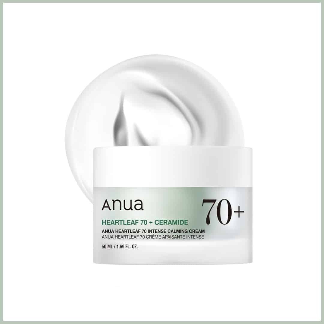 Anua Heartleaf 70% Soothing Cream 100ml Anua heartleaf soothing cream jar