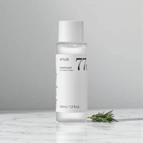 Anua heartleaf mini toner bottle