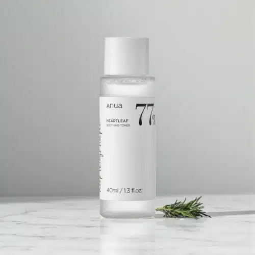 Anua heartleaf mini toner bottle