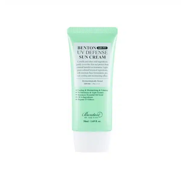 Benton vegan sunscreen tube