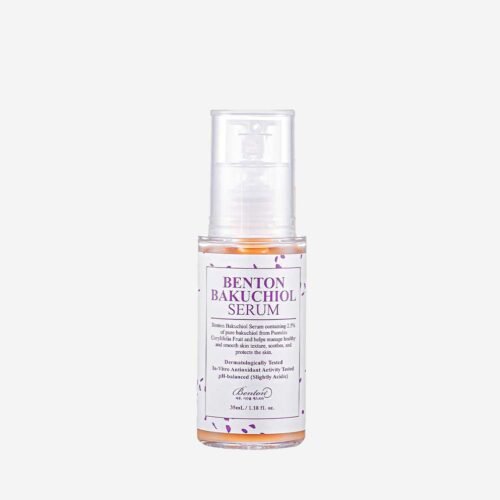Benton bakuchiol anti-aging serum bottle