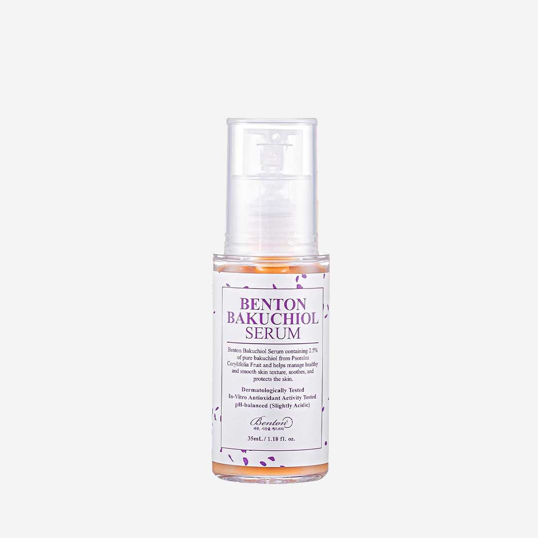 Benton Bakuchiol Serum 35mL Benton bakuchiol anti-aging serum bottle