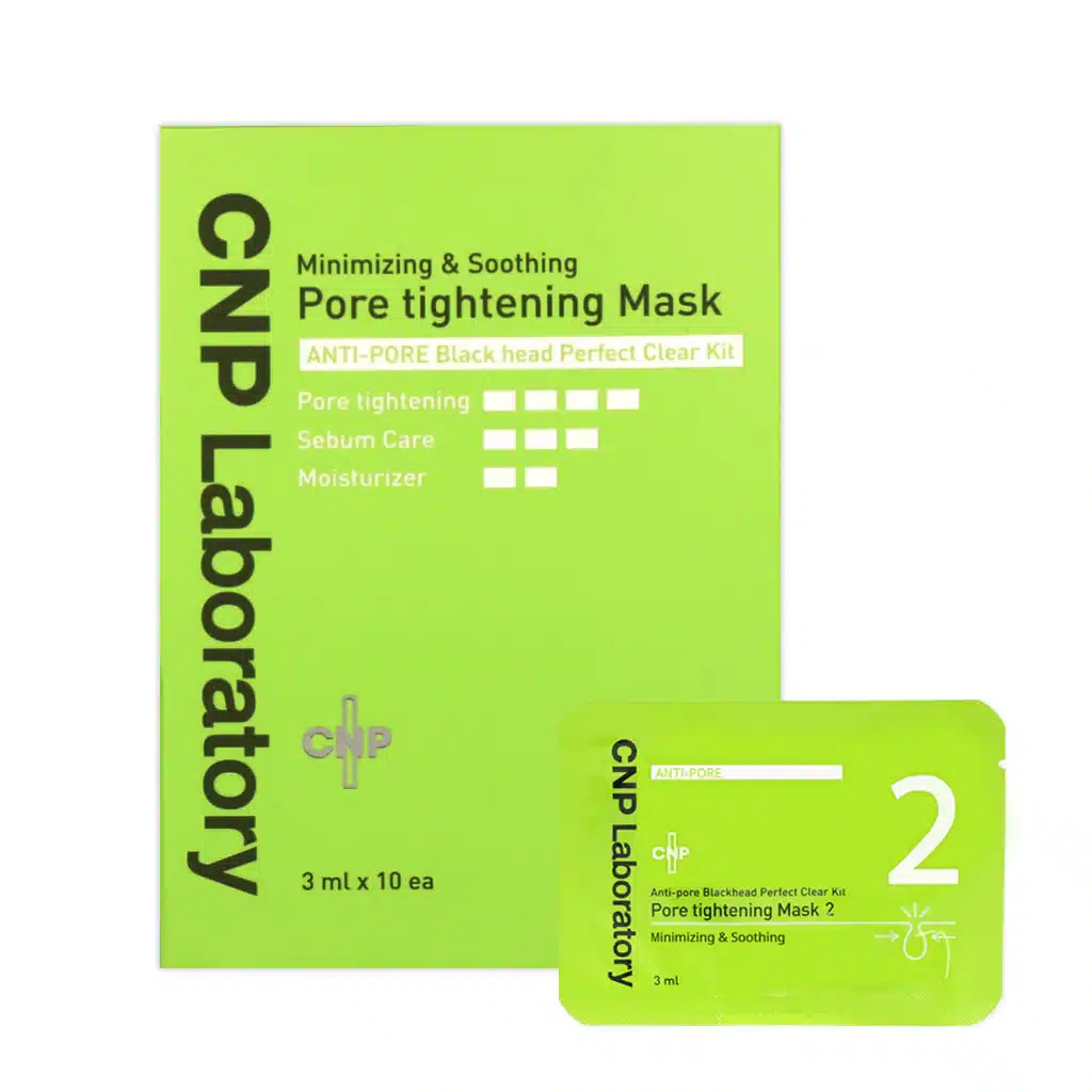 CNP Anti-pore Blackhead Perfect Clear Kit 10ea CNP blackhead removal mask kit