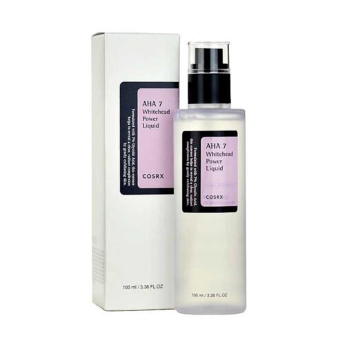 Cosrx AHA 7 Whitehead Power Liquid bottle with glycolic acid