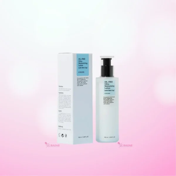 Cosrx Birch Sap Lotion bottle for oily skin