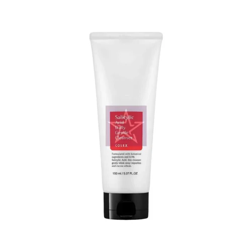 Cosrx Salicylic Acid Daily Gentle Cleanser tube for acne-prone skin