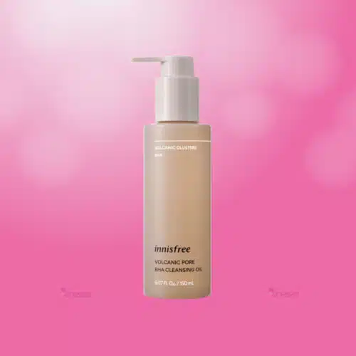 Innisfree volcanic cleansing oil bottle
