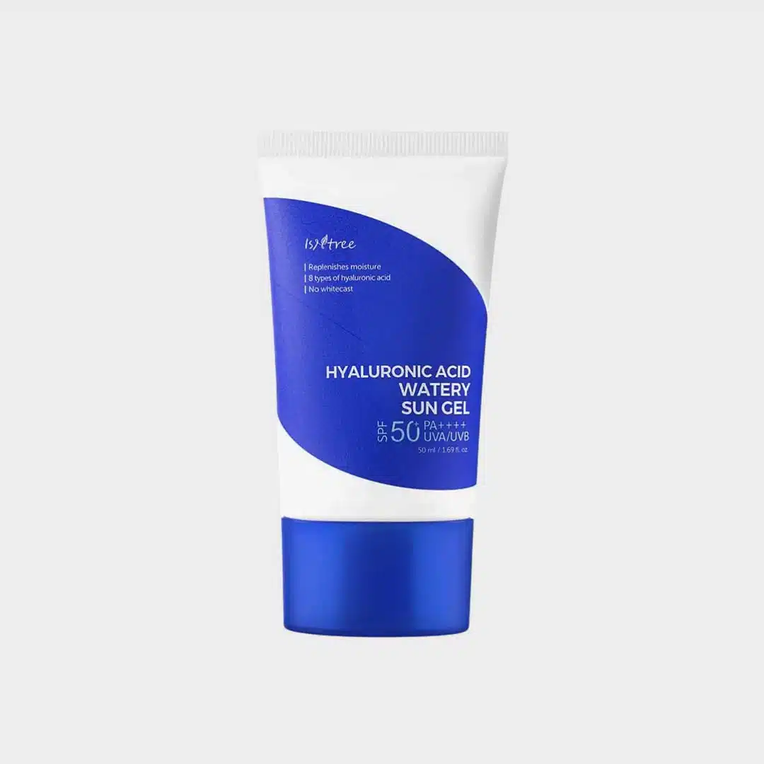 Isntree Hyaluronic Acid Daily Sun Gel 50ml Isntree hyaluronic sunscreen tube
